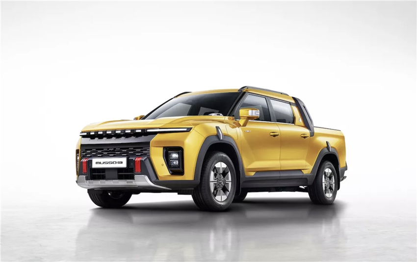 De KGM Musso EV: Een elektrische neushoorn die brult zonder benzine